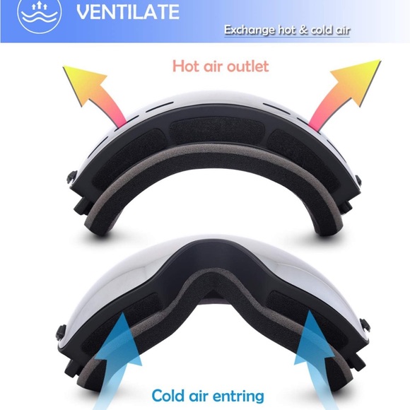 Anti-fog Snowboard Ski Goggles Women - Picture 4 of 6